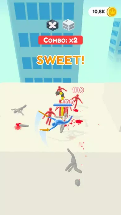 Capturas de tela do Jelly Fighter: fighting game