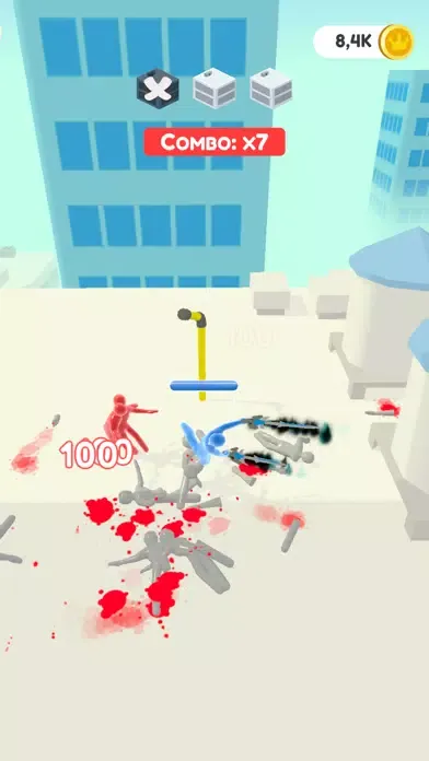Capturas de tela do Jelly Fighter: fighting game