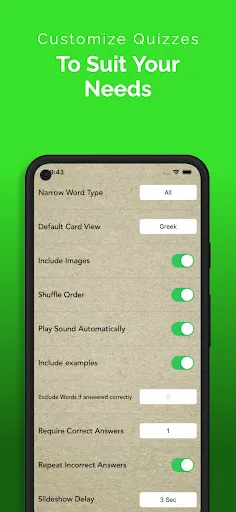 FlashGreekPRO Greek Flashcards Screenshots