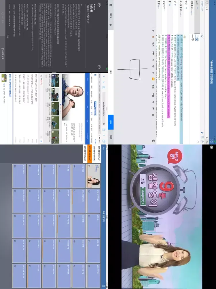 تصاویر 9분 생활영어+YBM 영한영영사전(회원용) iPad 