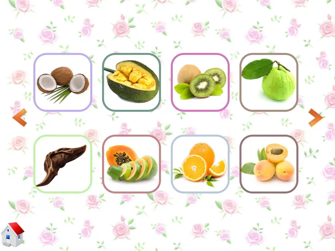 Capturas de tela do Learning Fruit and Vegetable iPad 