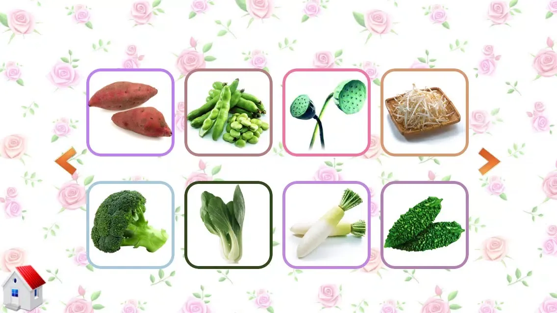 Capturas de tela do Learning Fruit and Vegetable