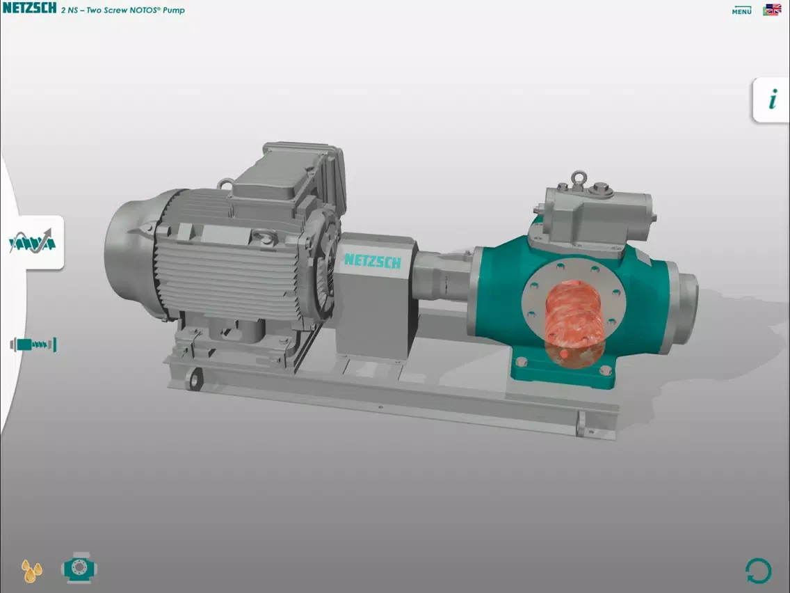 NETZSCH NOTOS Pumps iPad 应用截图