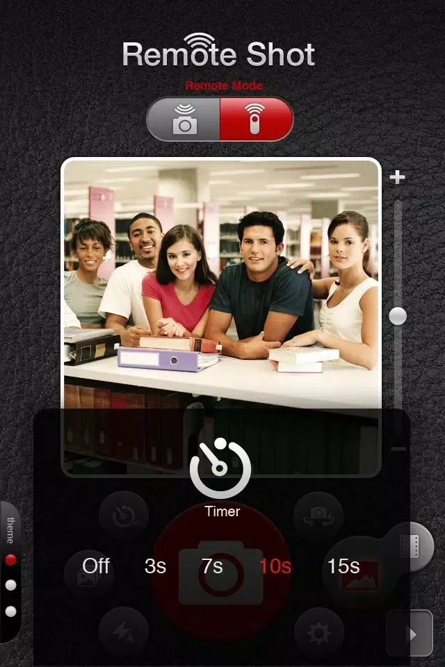 Tangkapan skrin Remote Shot - Timer, Burst Shot, Live Preview