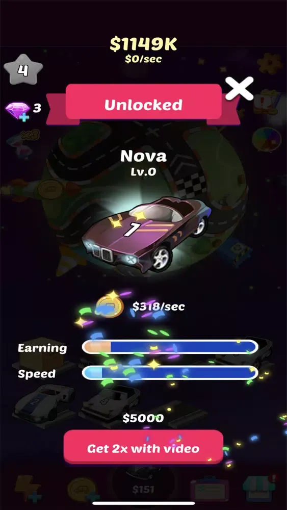 Racing Car Tycoon Ekran Görüntüleri