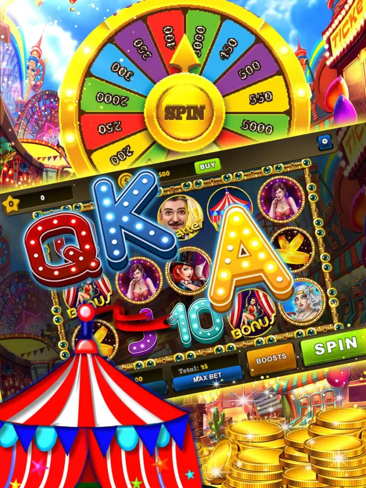 Capturas de pantalla de Carnival Secret Coin Chest – Pusher Slots & Party iPad 