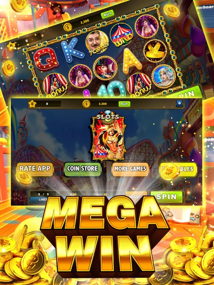 Capturas de pantalla de Carnival Secret Coin Chest – Pusher Slots & Party iPad 