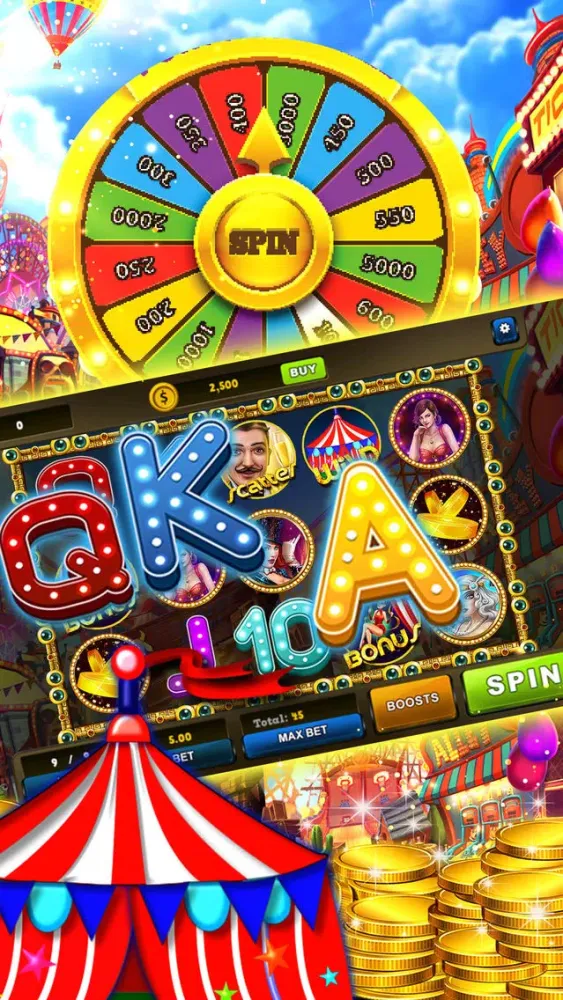 Capturas de pantalla de Carnival Secret Coin Chest – Pusher Slots & Party