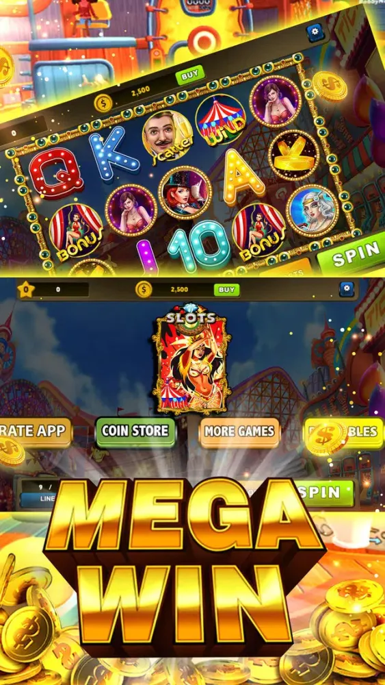 Capturas de pantalla de Carnival Secret Coin Chest – Pusher Slots & Party