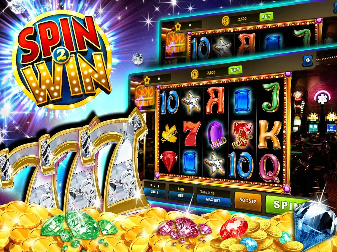 تصاویر Diamond Party Slot – Black Lottery Machines Casino iPad 