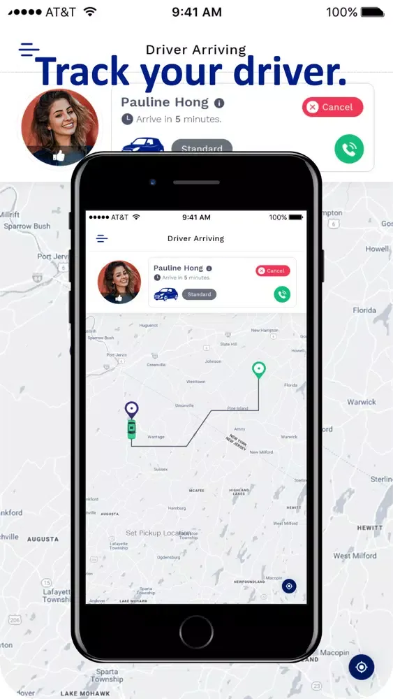 DAPP RIDES - PASSENGER Screenshots