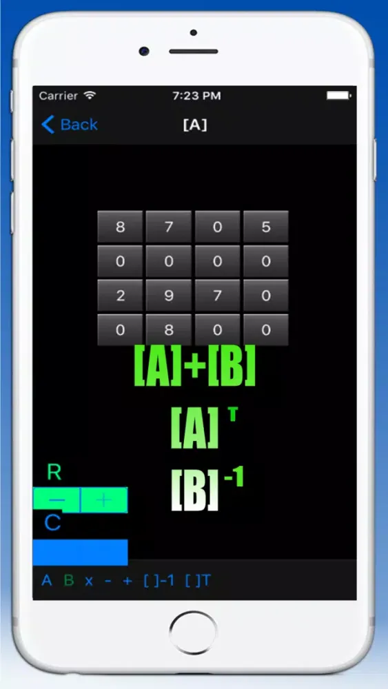 Captures d'écran de scientific calculator and converter