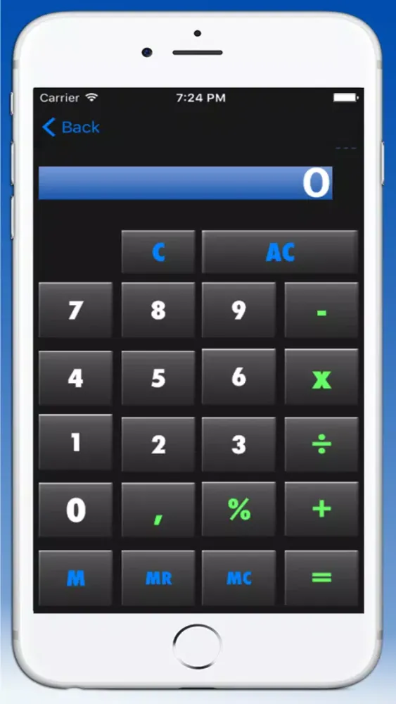 Captures d'écran de scientific calculator and converter