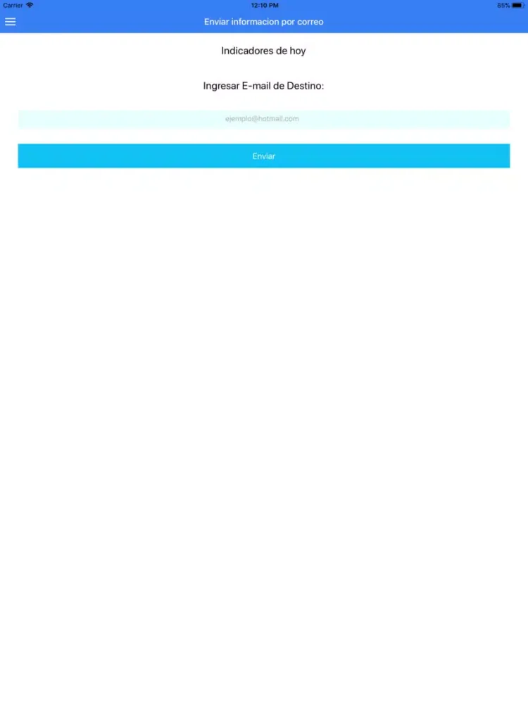Indices Chile Pro iPad 应用截图