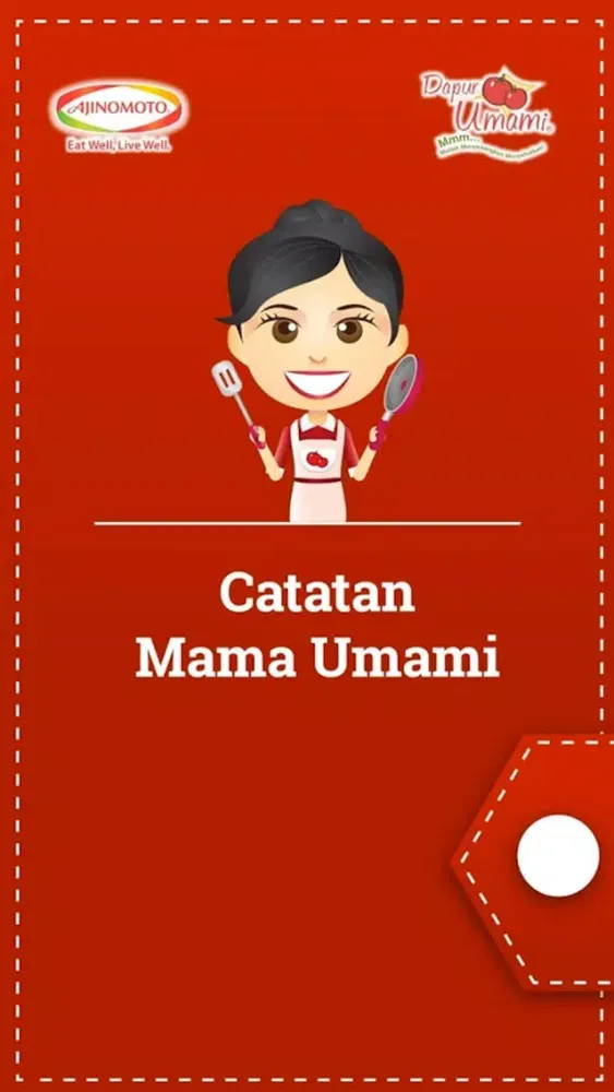 Zrzuty ekranu Catatan Mama Umami