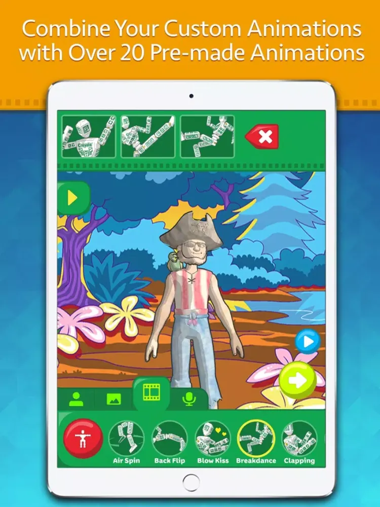 Crayola Easy Animator iPad  Ekran Görüntüleri