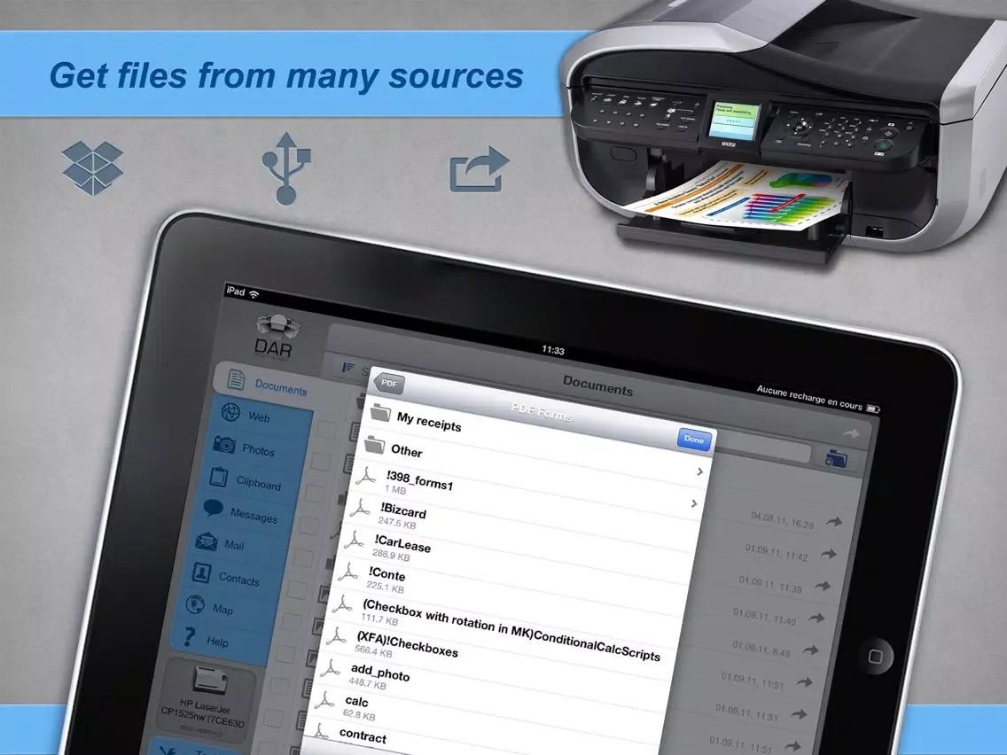 Print Agent PRO for iPad iPad  Screenshots