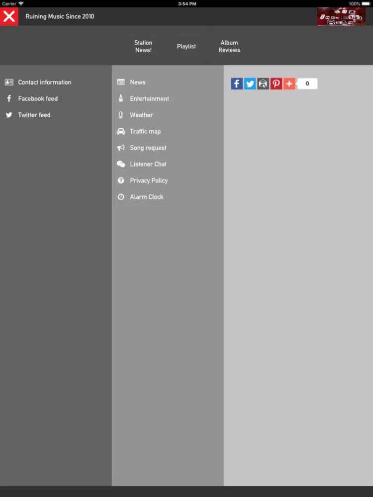 Dead American Radio iPad 应用截图