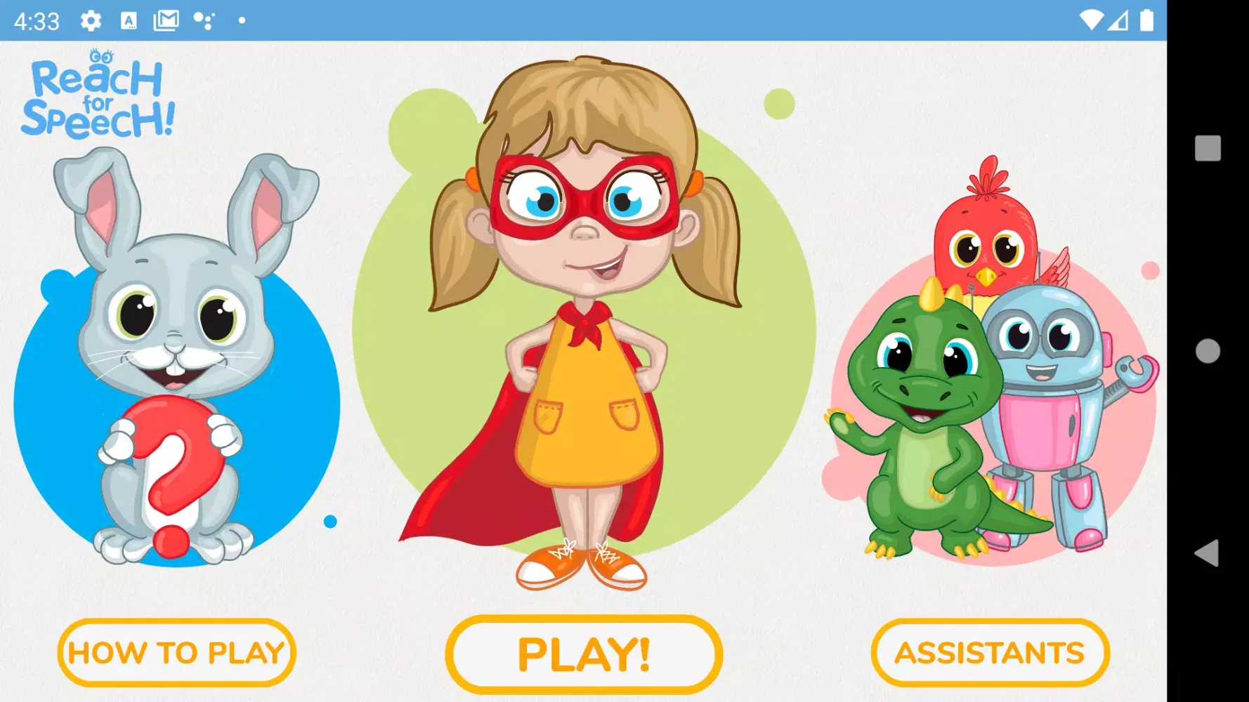 Reach Speech Screenshots