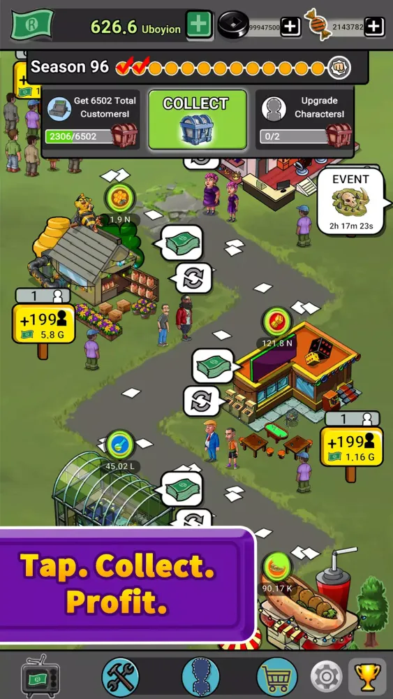 Money tycoon city : idle games Screenshots