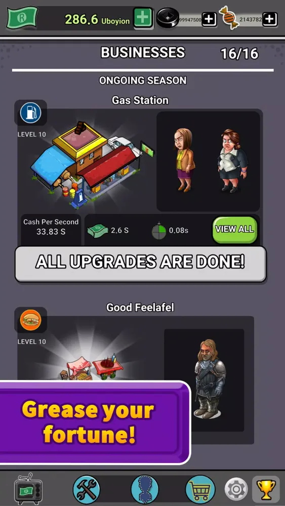 Money tycoon city : idle games Screenshots