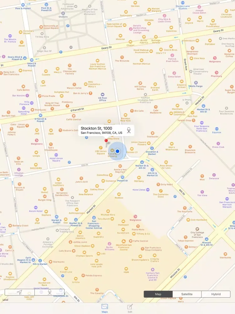 Capturas de pantalla de CustoMaps iPad 