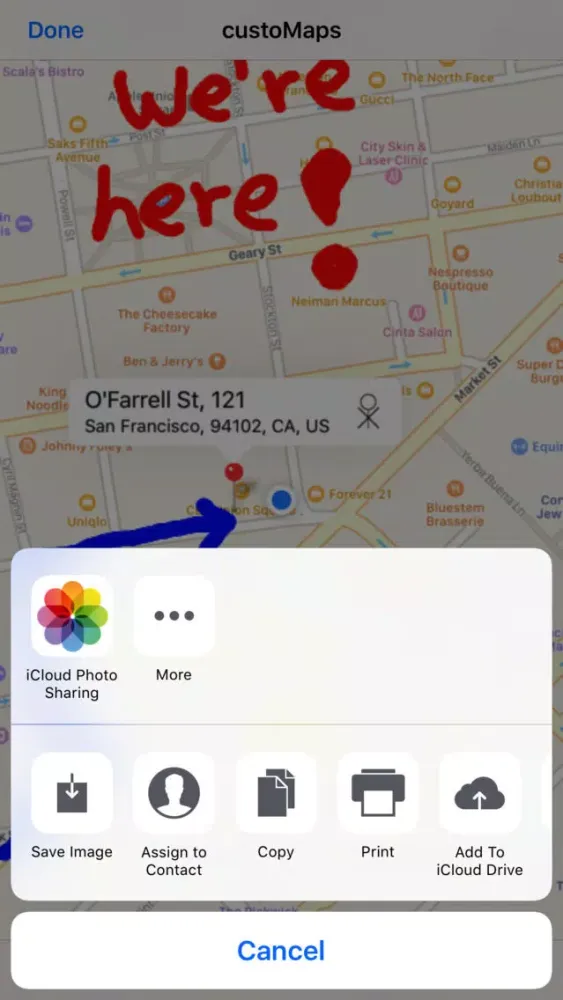 Capturas de pantalla de CustoMaps