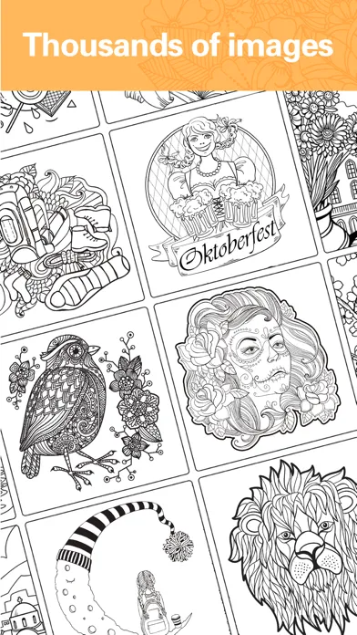 Скриншоты Colors-Recolor Book Colorfy