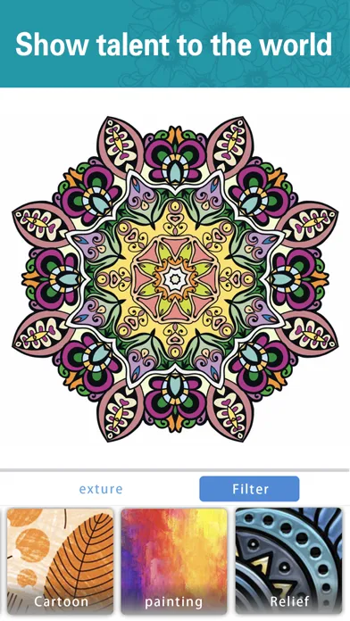 Скриншоты Colors-Recolor Book Colorfy