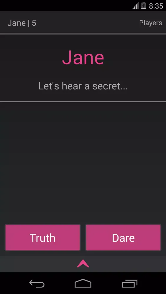 Truth or Dare Mobile Screenshots
