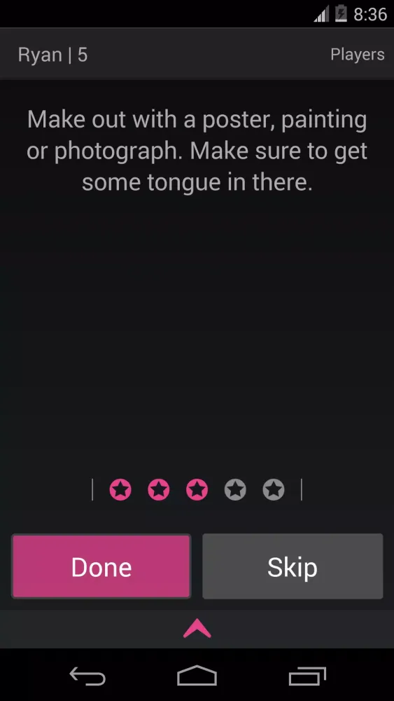 Truth or Dare Mobile Screenshots
