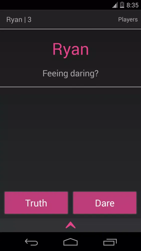 Truth or Dare Mobile Screenshots