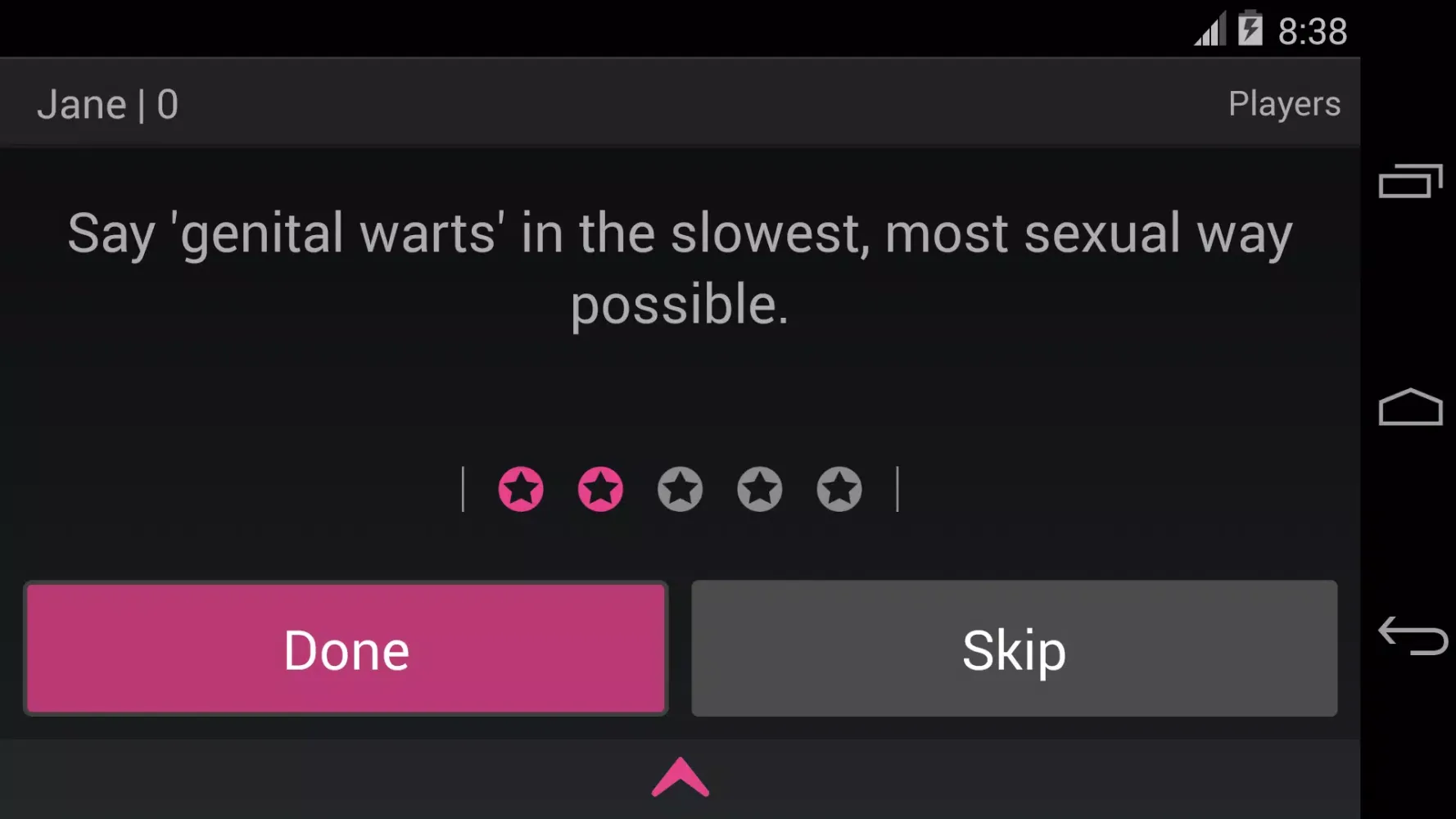 Truth or Dare Mobile Screenshots