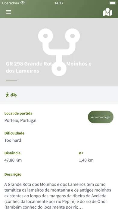Zrzuty ekranu Grande Rota Moinhos e Lameiros