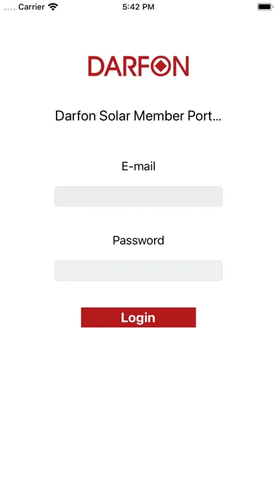 Captures d'écran de Darfon Solar Monitoring APP