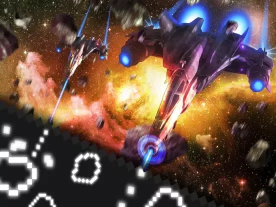 Pixel Asteroids iPad  স্ক্রিনশট