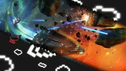 Pixel Asteroids স্ক্রিনশট