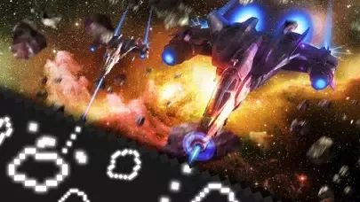 Pixel Asteroids স্ক্রিনশট