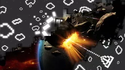 Pixel Asteroids স্ক্রিনশট