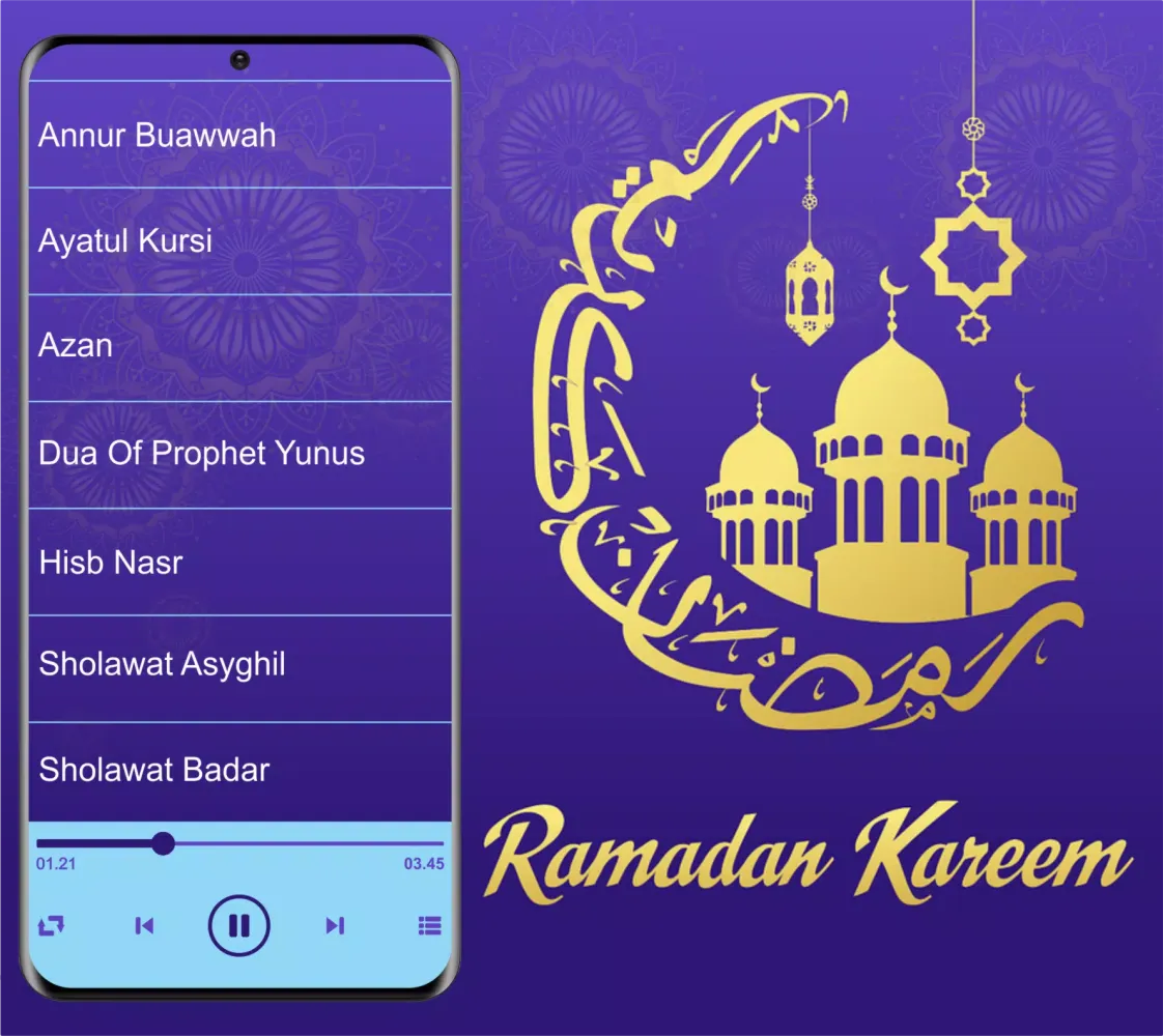 Capturas de pantalla de Sholawat Hadroh Lengkap Mp3