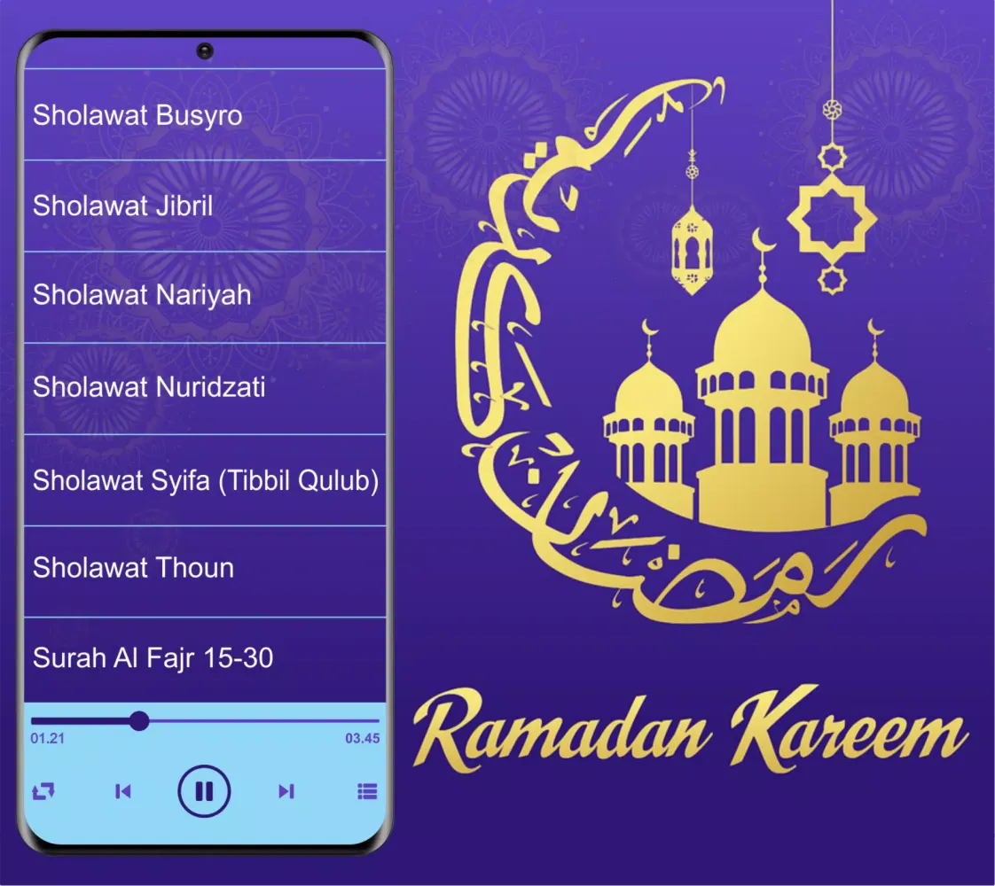 Capturas de pantalla de Sholawat Hadroh Lengkap Mp3