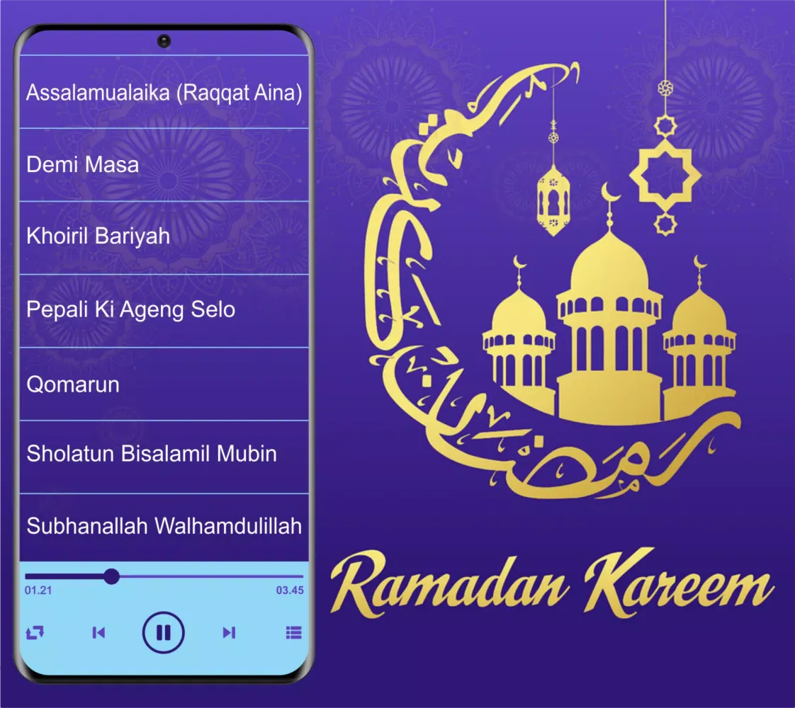 Capturas de pantalla de Sholawat Hadroh Lengkap Mp3