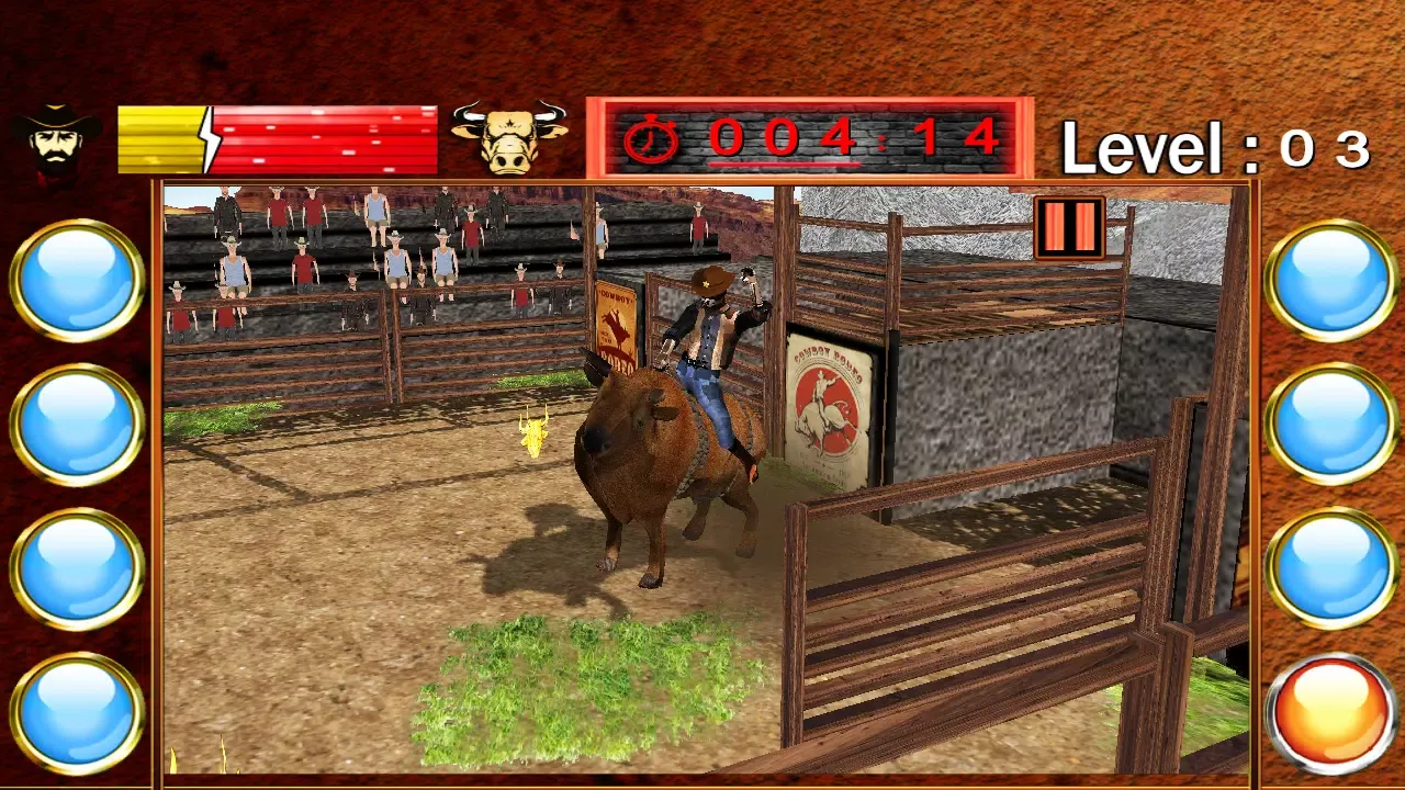 Tangkapan layar Bull Riding Challenge 3