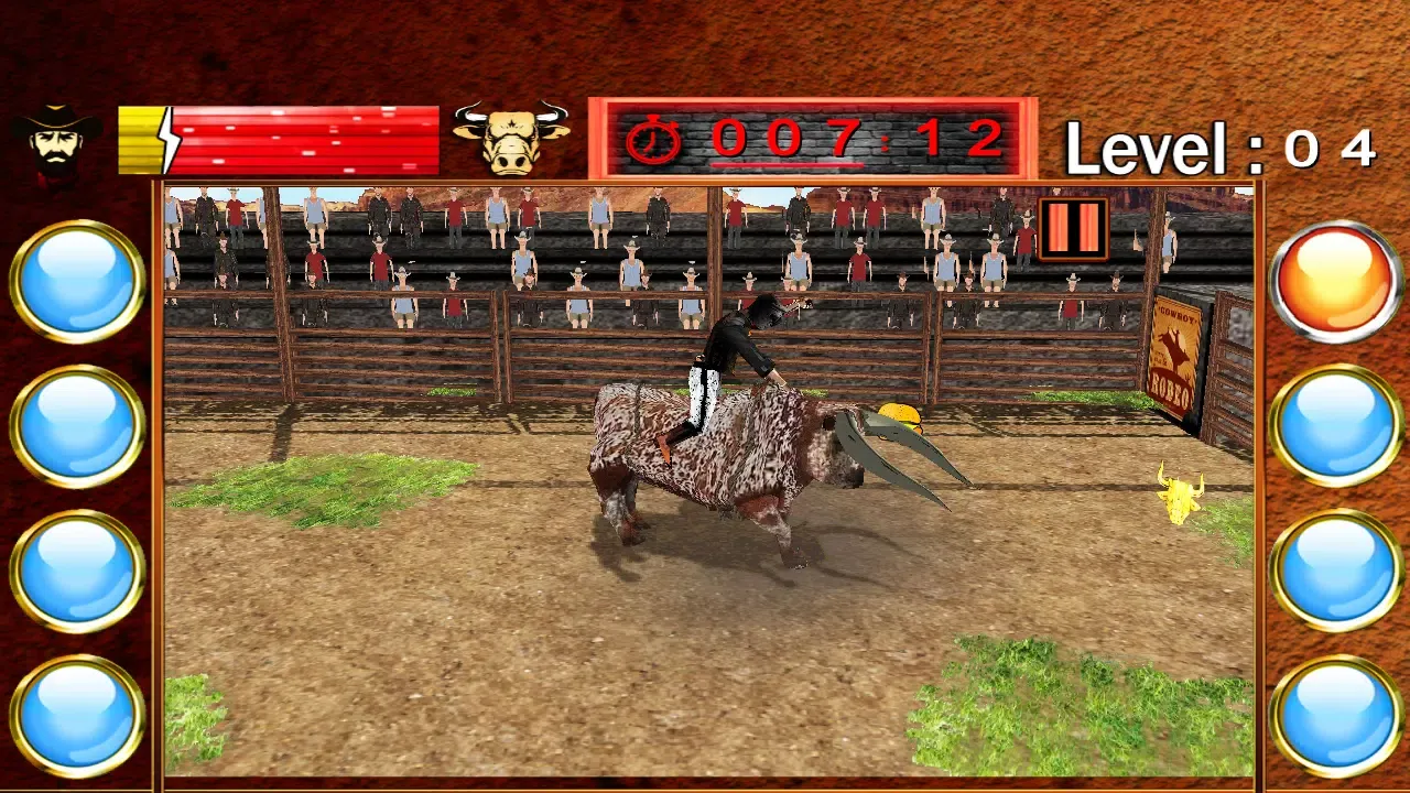 Tangkapan layar Bull Riding Challenge 3