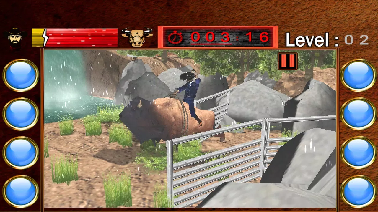 Tangkapan layar Bull Riding Challenge 3