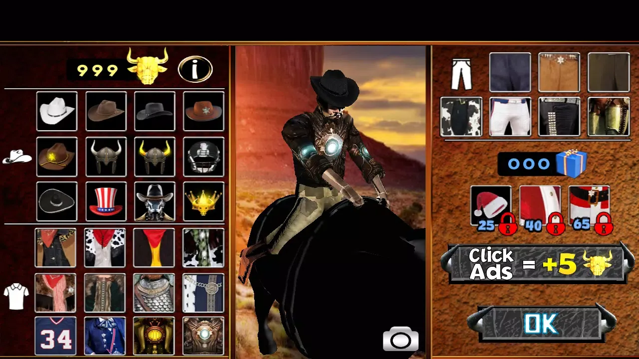 Tangkapan layar Bull Riding Challenge 3