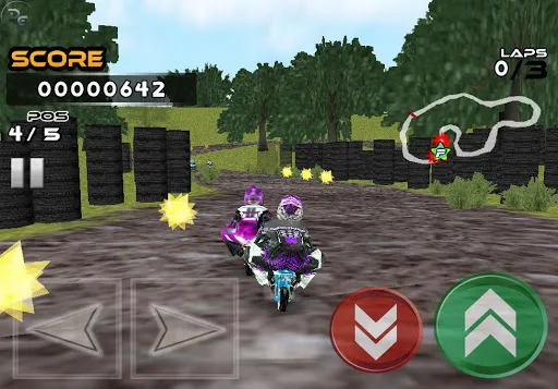 Capturas de tela do Pocket Bike Race