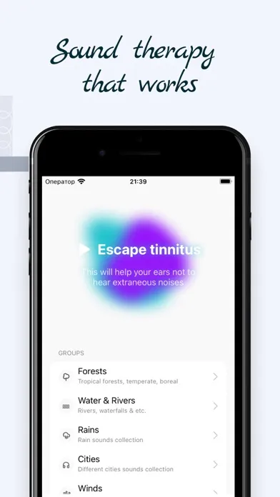 Tinnitus: Resound Hearing Aid Screenshots