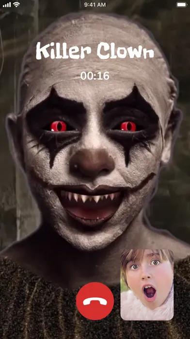 Screenshot di Video Call from Killer Clown