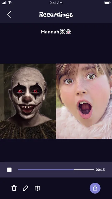 Screenshot di Video Call from Killer Clown